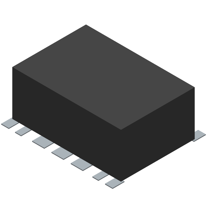 RF Relay, DPDT, Latching, 1A, 30VDC, 1GHz, 5VDC Coil, SMT