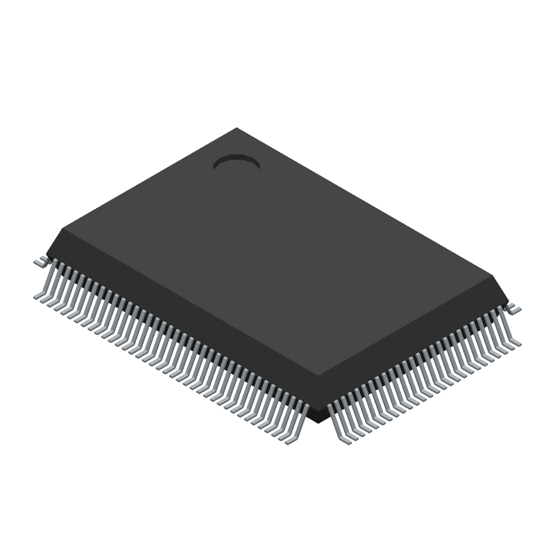 5-Port 100Mbps Ethernet Switch, Industrial, 128-Pin PQFP