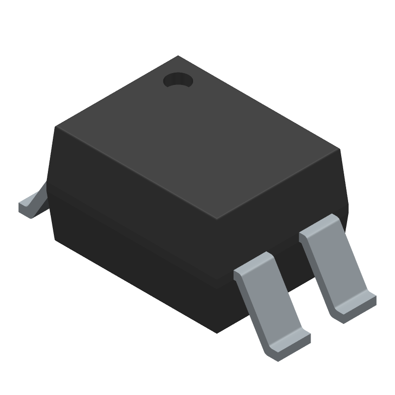 Optocoupler 5.3kV Isolation, 70V VCEO, 60mA IF, SMD