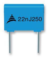 Cap Film 0.0033uF 100V PET 5% (7.3 X 2.5 X 6.5mm) Radial Stacked 5mm 125°C Automotive Bulk