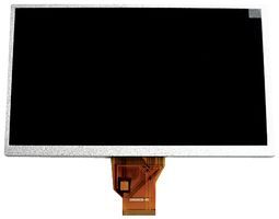 LCD MODULE, 9, 800X480, TOUCH SCREEN; Resolution (dpi):-; Backlighting Colour:White; LCD Display Type:TFT; Display Mode:Resistive; Screen Size:9; Viewing Area (H x W):198mm x 111.7mm; Supply Voltage:3.3V; Packaging:Each ;RoHS Compliant: Yes