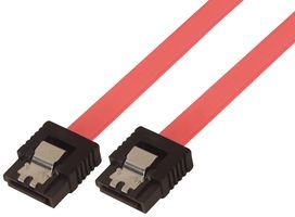 L-COM         CASATAL-18             COMPUTER CABLE, SATA, 18IN, RED