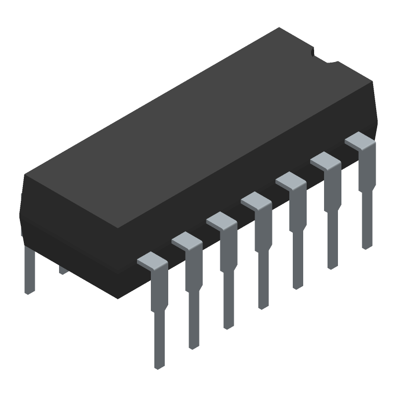 24VDC Reed Relay, SPST-NO, 0.5A, 2.15kR, THT