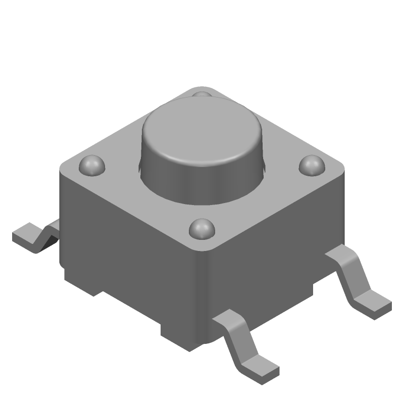 SPST Momentary Keypad Switch, 50mA, 50VDC, Surface Mount