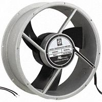 Fan; AC; 230V; 800CFM; 66dB; 2800RPM; Dual Ball; Leads; 95W; 254x89mm