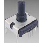 PCW1J-C24-SL0/035L slimline 22 mm through hole potentiometer with mounting brackets and a wide range of resistances.