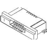 Conn FFC/FPC Connector SKT 10 POS 0.5mm Solder RA SMD T/R