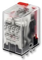 IMO PRECISION CONTROLS HY41PN24AC General Purpose Relay, HY Series, Power, Non Latching, 4PDT, 24 VAC, 5 A