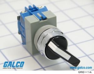 Switch Selector N.O. DPST 45° Lever 10A 440VAC 220VDC 745.7VA Screw 500000Cycles Panel Mount