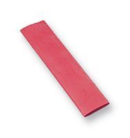 Heat Shrink Tubing, Pack of 25 1.22m Pieces, 2:1, 0.092 , 2.36 mm, Red, 4 ft, 1.22 m