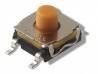 Tactile Switch, SPST, 50mA, 32VDC, SMD, Gull Wing, 4N, Non-Illuminated
