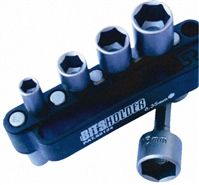 MTI 560-760 10 Piece Socket & Bit Set 1/4 in Hexagon Drive