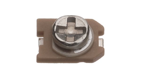 Foil trimmer 3. . .10 pF 100 VDC, TZC3R100A310R00, Murata