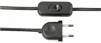 Orbitec 2m power cord, Unterminated to European Plug (CEE 7/7)