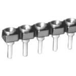 Conn Socket Strip F 6 POS Solder ST Thru-Hole