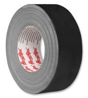 LEMARK         CTMG50BK             Tape, Black, Gaffer / Duct / Cloth, PE (Polyethylene) Film, 50 mm, 1.97 ", 50 m, 164.04 ft
