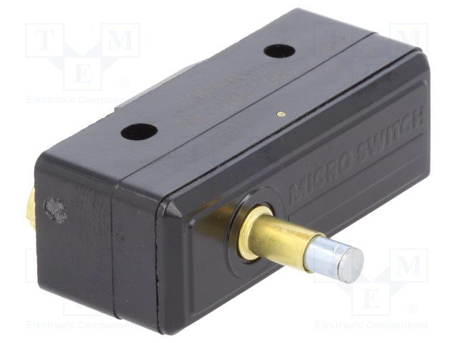 SPDT Snap Action Switch, 15A, 125VDC, Screw Terminal, Steel Plunger