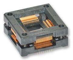 WELLS CTI         3014-064-6-08             IC & Component Socket, 3000 Series, IC Socket, 64 Contacts, 0.8 mm, Gold Plated Contacts