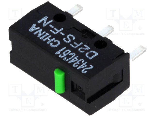 Basic / Snap Action Switches Pin Plunger - PCB Terms Straight