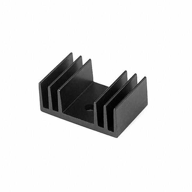TO-220 Heat Sink, Aluminum, Bolt Mount, 15°C/W, 7W, Black