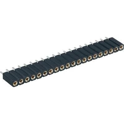 Receptacles (precision) No. of rows: 1 Pins per row: 20 BKL Electronic 10120801 1 pc(s)