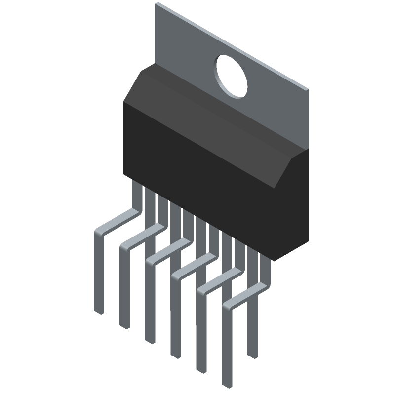 3A 55V 2-Ch Brushed Motor Driver IC TO-220