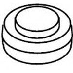 25A, 1000V, SILICON, RECTIFIER DIODE, PLASTIC, 2 PIN