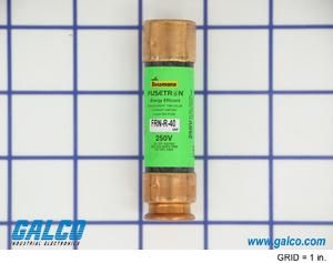 Electric Fuse, Time Delay Blow, 40A, 250VAC, 125VDC, 200000A (IR), RK5, Inline/holder,