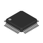 16-bit 500ksps SAR ADC, 1-Ch, Parallel/Serial, 48-Pin LQFP