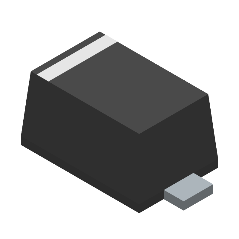 80V 125mA Rectifier Diode, SMD, 4ns RR