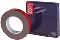 Hi-Bond Grey Double Sided Foam Tape, 25mm x 10m, 0.8mm Thick