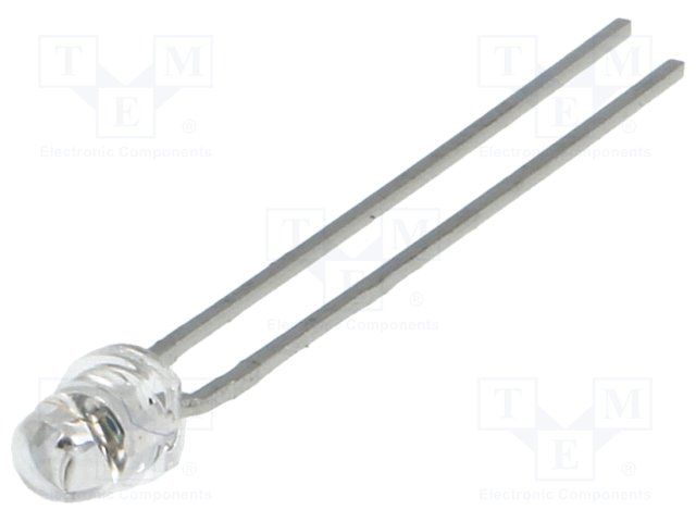 NPN Phototransistor, 35V VCEO, 860nm, Domed Lens, Through Hole