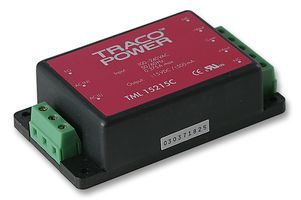 TRACOPOWER         TML 15215C             AC/DC Enclosed Power Supply, Fixed, 2 Outputs, 85 V, 264 V, 15 W, 15 V