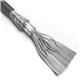 25C 28AWG Shielded Flat Cable, 1.27mm Pitch, PVC, 300V