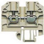 2-Pos 10-26AWG Feed-Thru Terminal Block, 32A, 600V