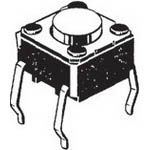 Tactile Switch SPST-NO 50mA 24VDC Through Hole