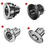 Conn XLR Connector F 3 POS ST Panel Mount 3 Terminal 1 Port