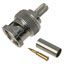 BNC Plug 50 Ohm Crimp Connector, Straight, 4GHz, 500V