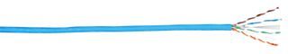 CABLE 24AWG CAT6 BLU 1000'