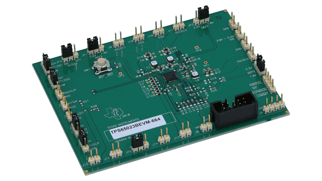 Power Management IC Development Tools TPS65023B Eval Mod