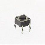 SPST Keypad Switch, 0.05A 12VDC, 250gf, Through Hole, Non-Illuminated