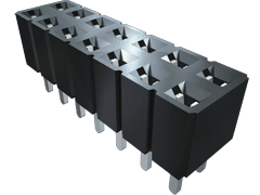 49 Pos 2.54mm Socket Strip, Thru-Hole, 550V