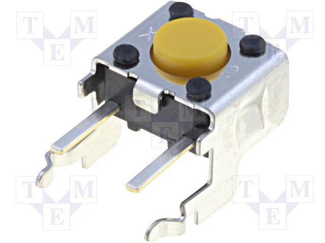Tactile Switch, 1.47N, 24V, 50mA, Through Hole, SPST