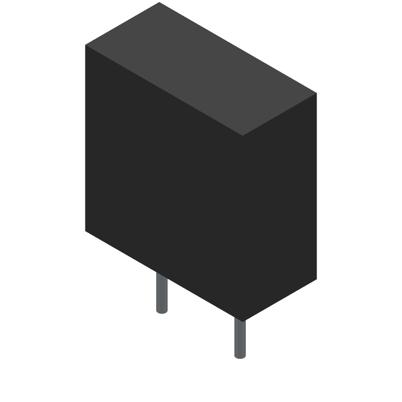Mica Capacitor 470pF 500V 1% Radial 5.9mm Pitch