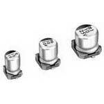 22uF 25V Aluminum Electrolytic Capacitor, SMD, 20% Tol