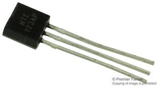 Small Signal Bipolar Transistor, 1A I(C), 80V V(BR)CEO, 1-Element, PNP, Silicon, TO-92, TO-92, 3 PIN