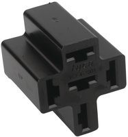 5 Pos 1 Pole Female Relay Socket, Quick Connect, Cable Mount