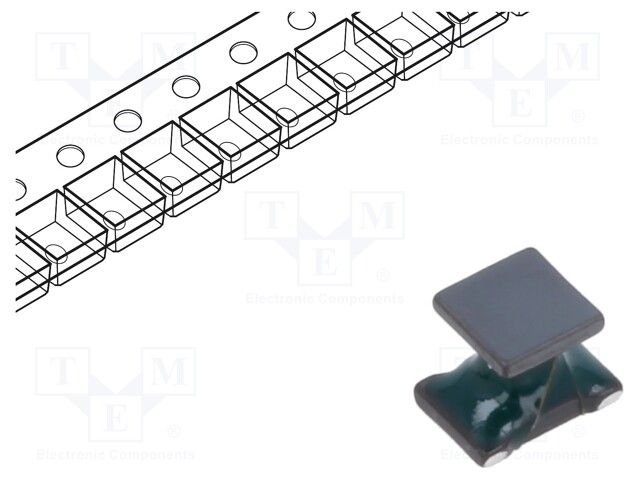 2-Line EMI/RFI Filter, 50V, 200mA, 4kΩ, 2014 SMD