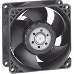 24VDC 80mm Axial Fan, 131CFM, Ball Bearing, 38W