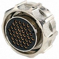 Toughcon, 37 Pole Panel Mount Connector Plug, Female Contacts